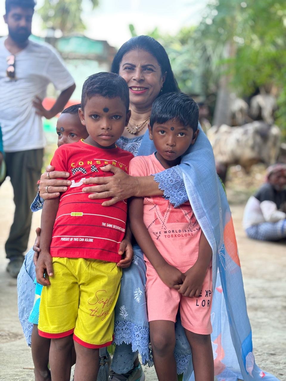 Tripti Mukherjee's social initiatives and commitment to community well-being